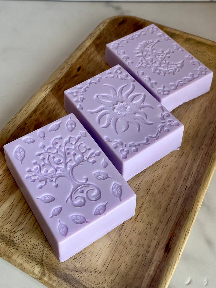 Sea Salt & Orchid Goat Milk Soap for wholesale by Wild Child Studio Co