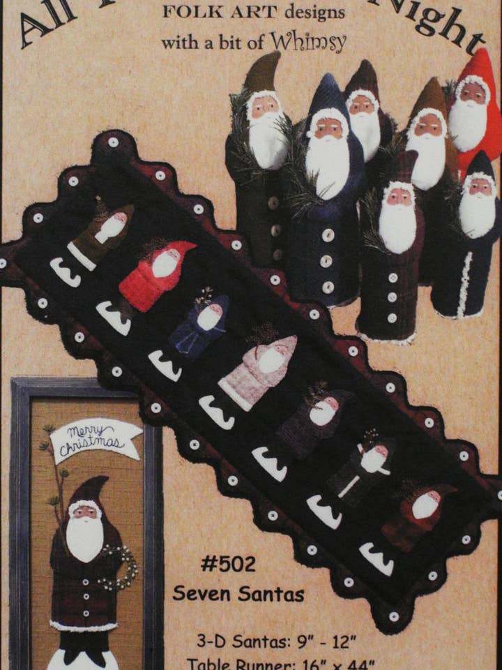 502 - Seven Santas for wholesale by All Through The Night