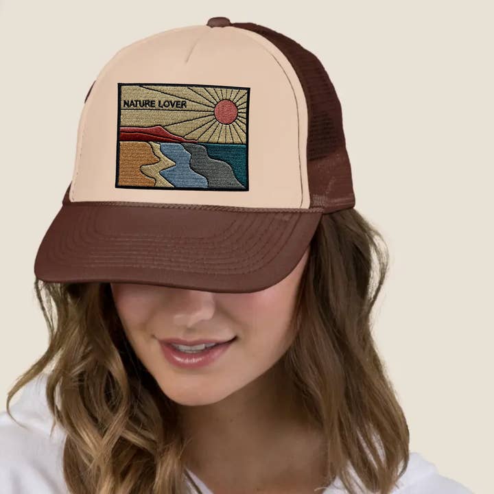 Spruce Seed - Wholesale Trucker Hat - Women's - Adult Trucker Hat- Nature Lover- Womens Snapback Hat