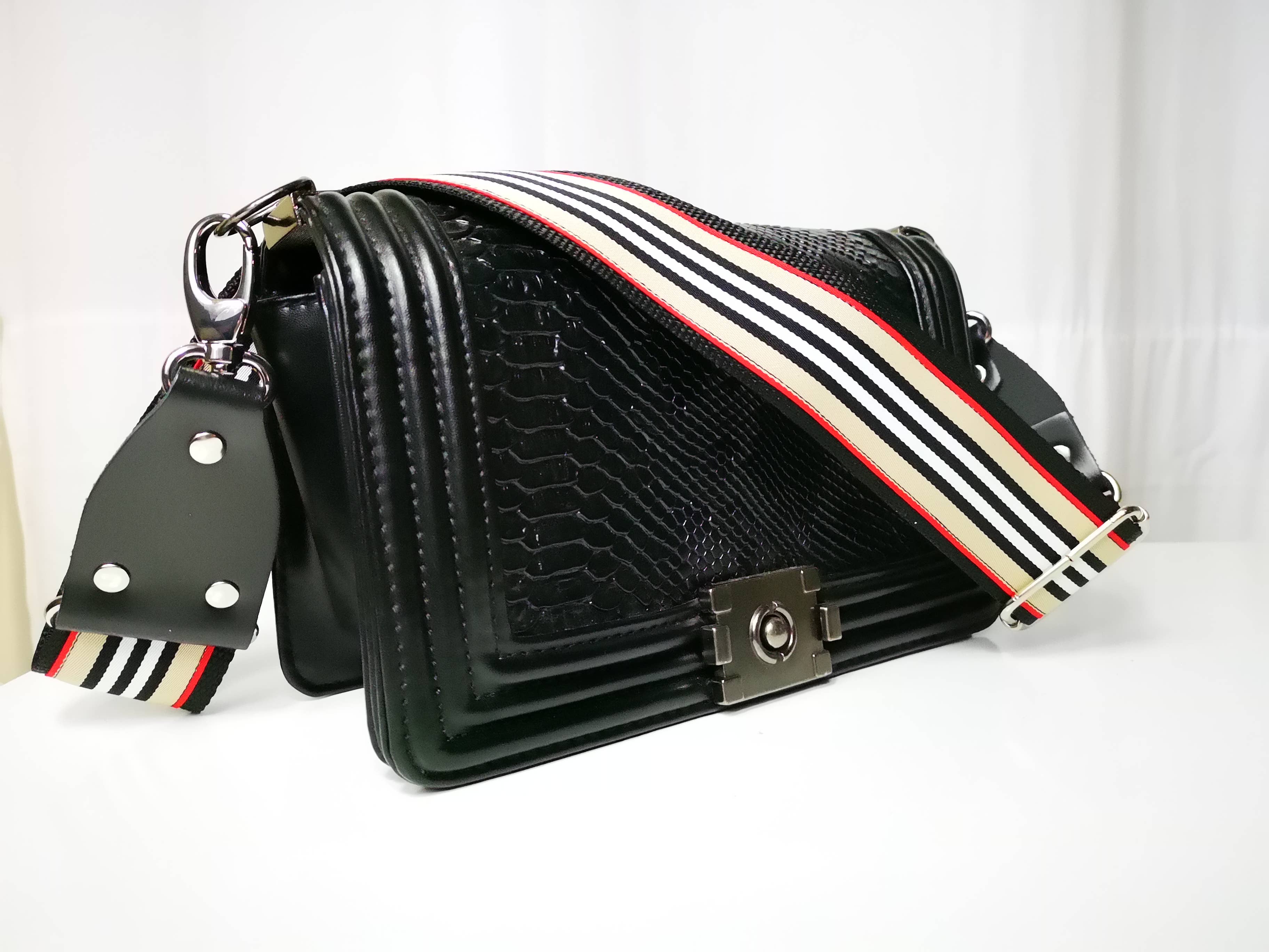 Maria's Valley – Großhandel Schulterriemen – Damen – Indie gestreifter Taschenriemen (Tasche nicht im Lieferumfang enthalten)2