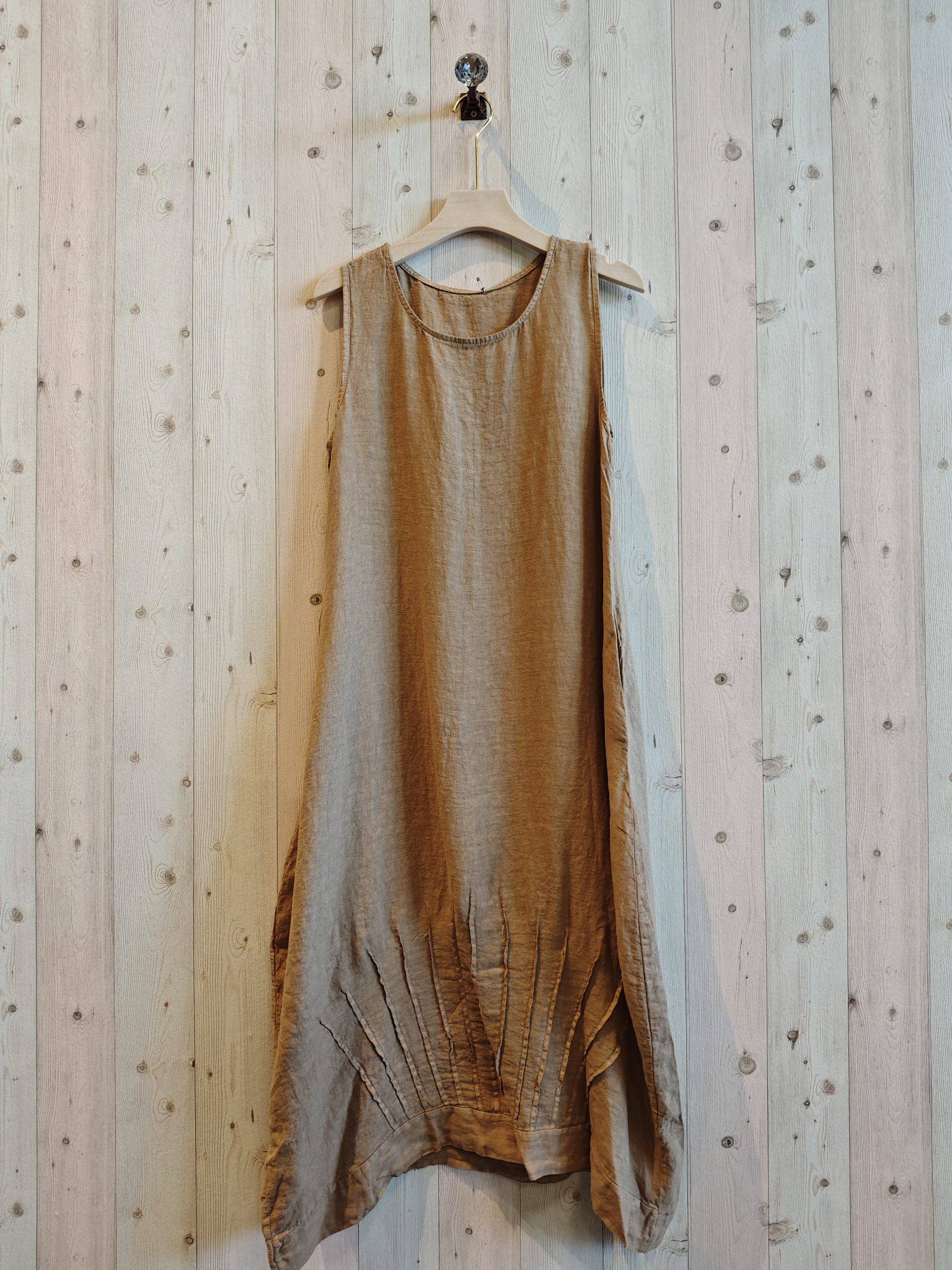 Linen & More - Wholesale Dress - Women's - REF 17967 100% LINEN BALLOON-SHAPED DRESS5
