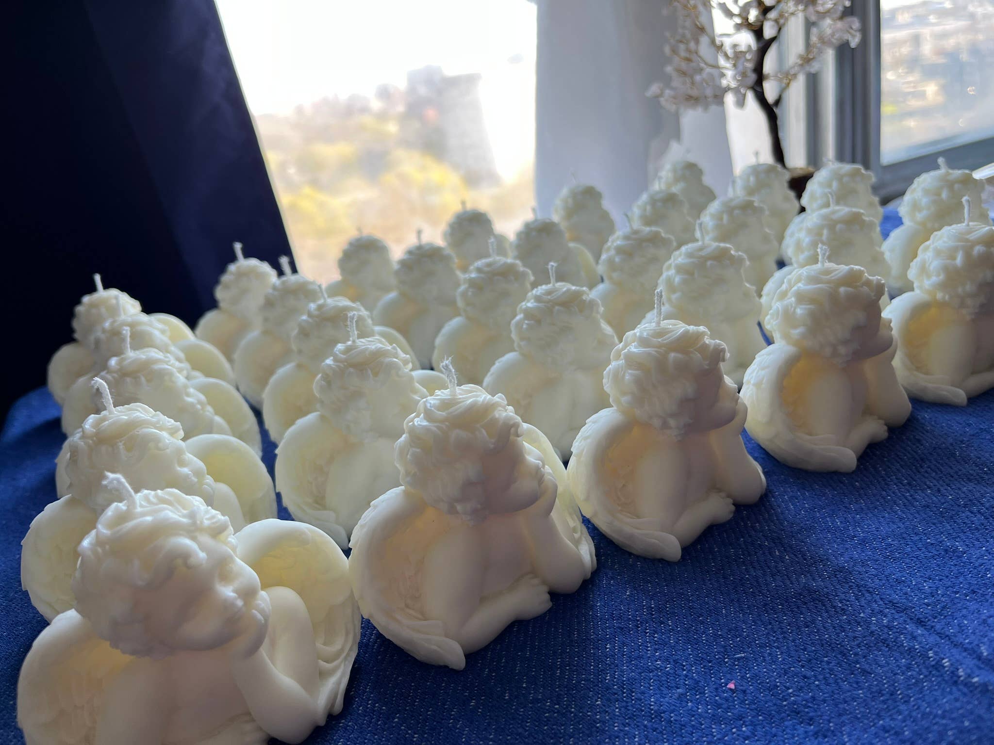 La Binibini - Venta al por mayor Velas de diseño llamativo - Velas de ángel de cera de soja perfumada, idea de regalo, recuerdo, decoración del hogar5