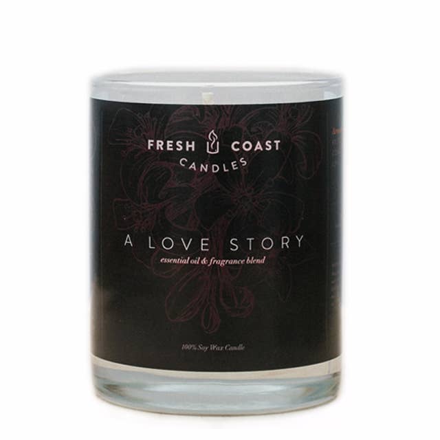 Eine Liebesgeschichte 11oz für den Großhandel von Fresh Coast Candles