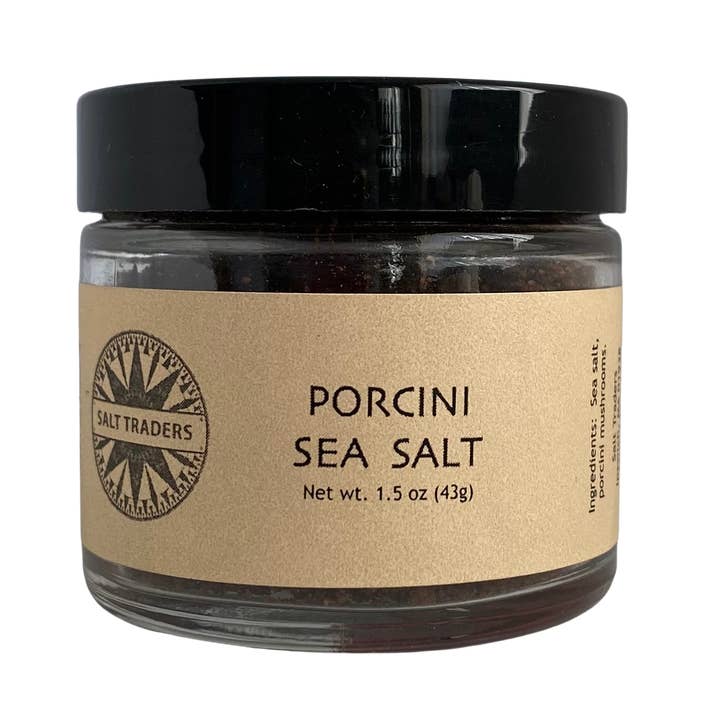 Porcini Mushroom Sea Salt for wholesale by Salt Traders