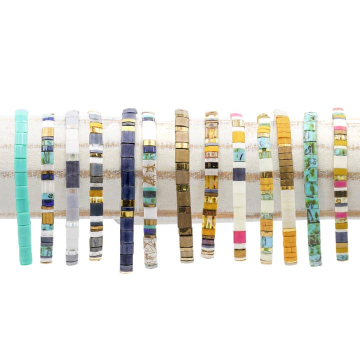 COUNTRY SUMMER - Bracelets en perles Tila pour la vente par Mack & Rex