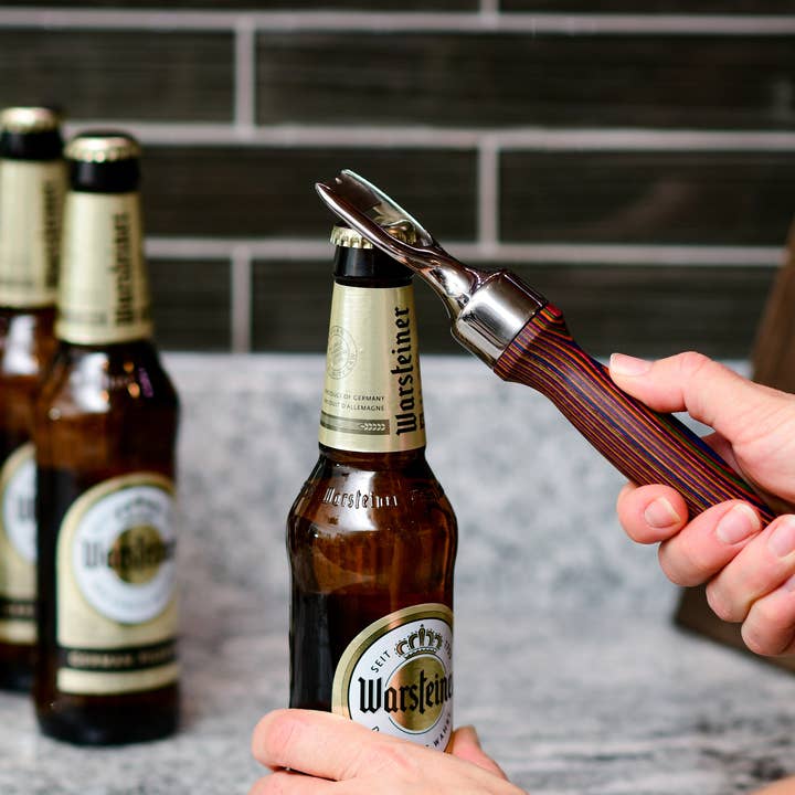 Island Bamboo - Wholesale Bottle/wine opener - 8.5" Rainbow Bottle Opener3