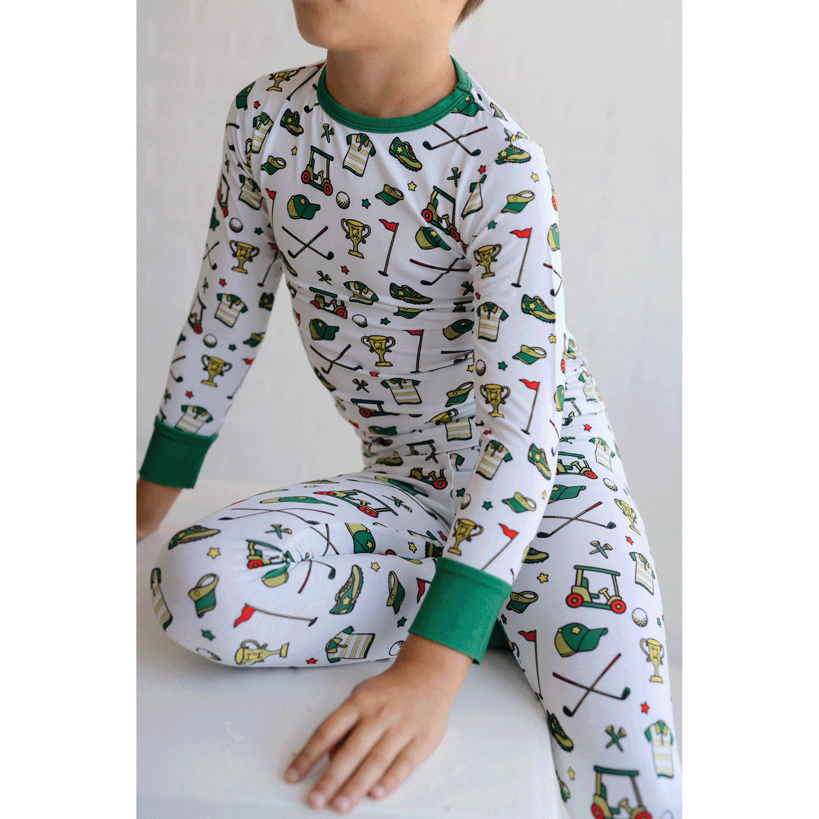 Tailgate Tikes - Wholesale Sleepwear Set - Kids - Golf Two-Piece Pajama Set9
