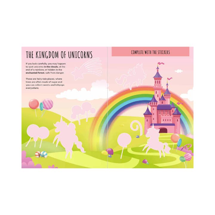 Axis Toys & Gifts - Wholesale Sticker – Child & baby - Sassi Stickers and Activities Book - Unicorns