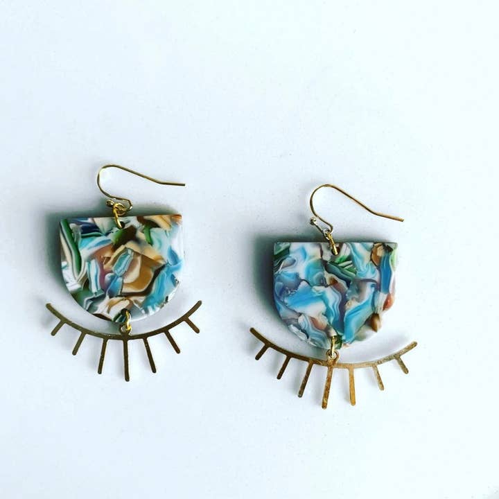 Sleepy Eyes Earrings for wholesale by Stitch and Stone