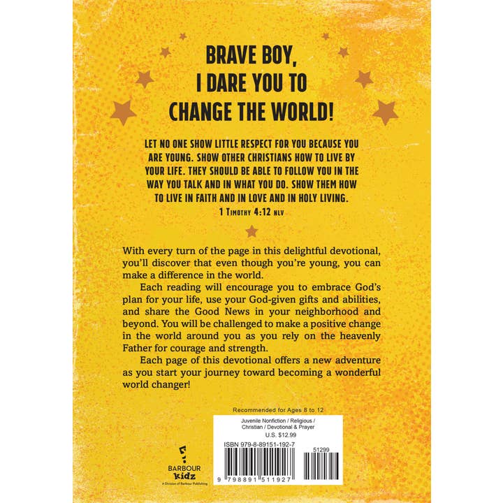 Barbour Publishing, Inc. - Wholesale Religion - Daring Devotions for Pre-Teen Boys4