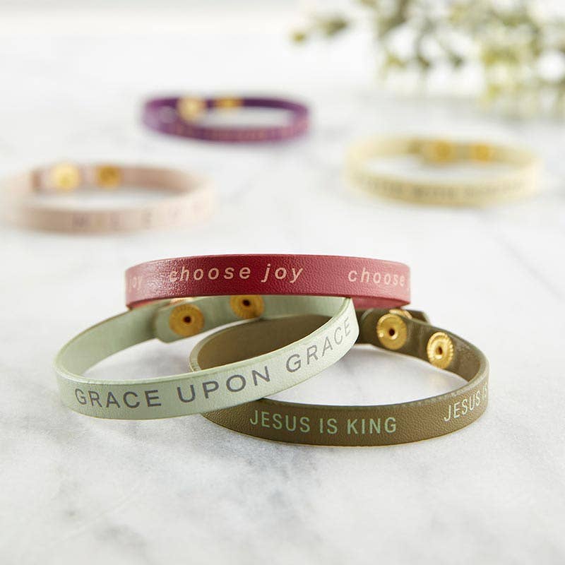 Faithworks by Creative Brands - Wholesale Bangle Bracelet - Snap Bracelet - Grace Upon Grace2