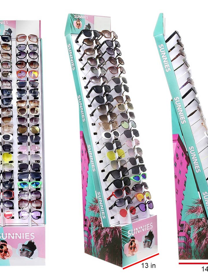 Sunnies Sunglass Bundle – Mixed Adult & Kids Styles for wholesale by Desert Sunglass