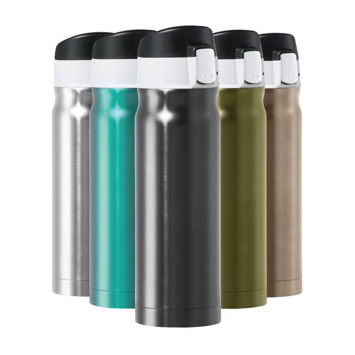 Oggi - Wholesale Flask - Travel Flask Caliber Vacuum Insulated (500 ml, 17 oz)7