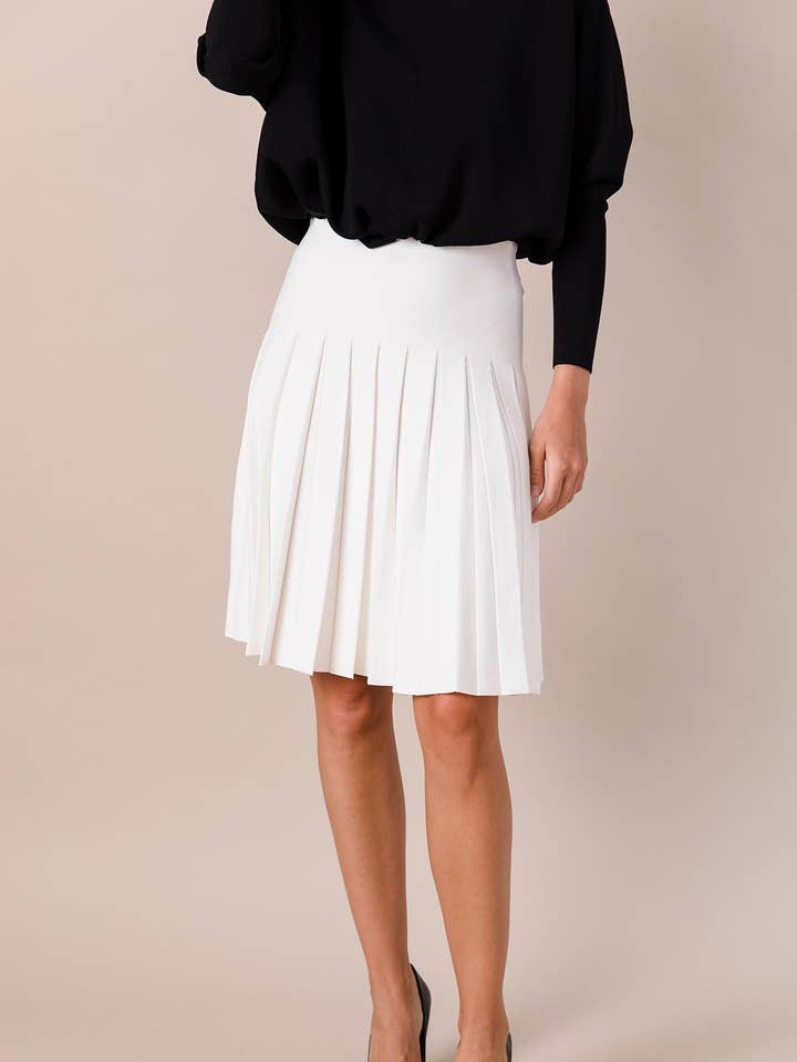 Jupe Infinity en blanc doux pour la vente par Apparalel