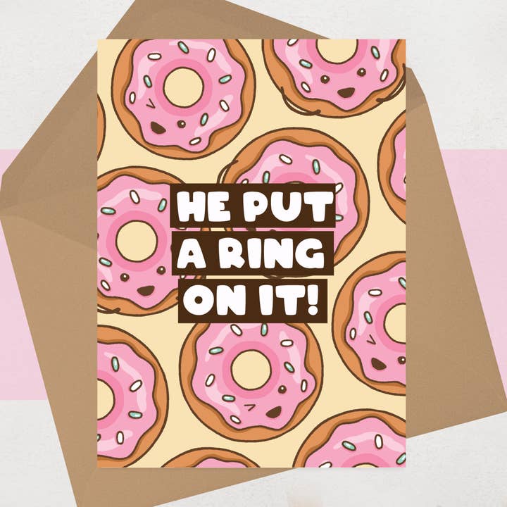 OCD Greeting Cards - Vendita all'ingrosso Biglietti di fidanzamento - Divertente biglietto di fidanzamento - Biglietti di fidanzamento non binari - LGBTQ+