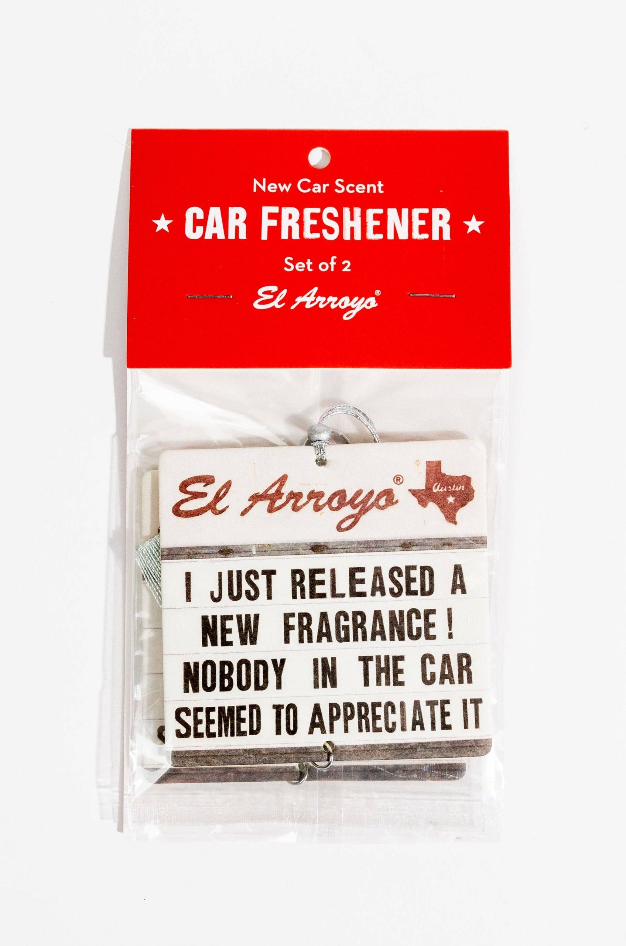 El Arroyo - Wholesale Car Freshener - Unisex - Car Air Freshener (2 Pack) - New Fragrance0