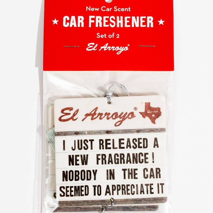 El Arroyo - Wholesale Car Freshener - Unisex - Car Air Freshener (2 Pack) - New Fragrance