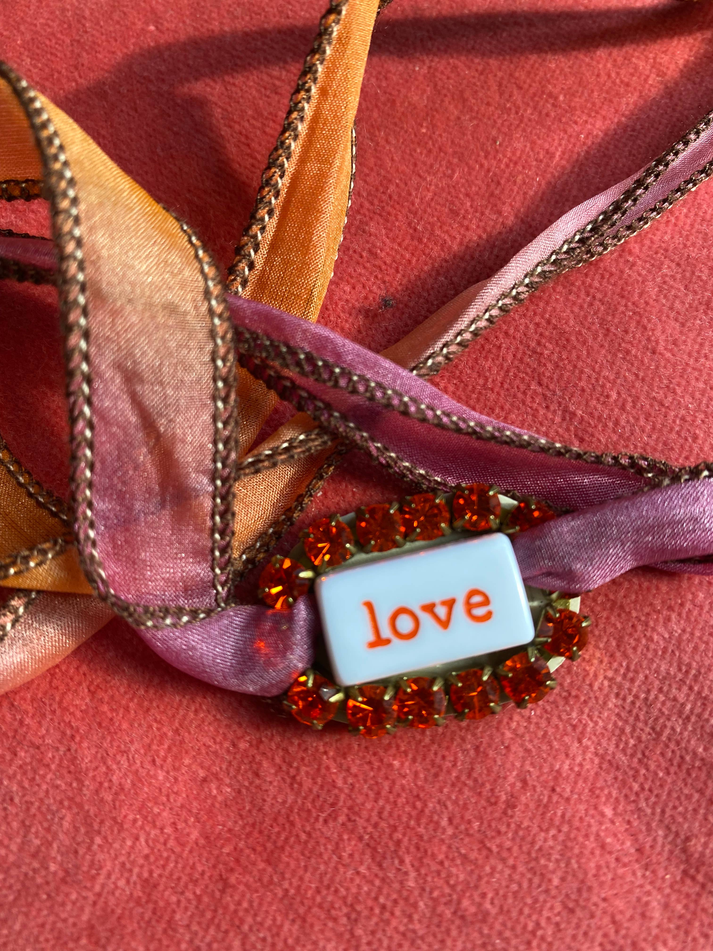 Tezeè - Wholesale Woven/Braided Bracelet - “WORDS” silk bracelet3