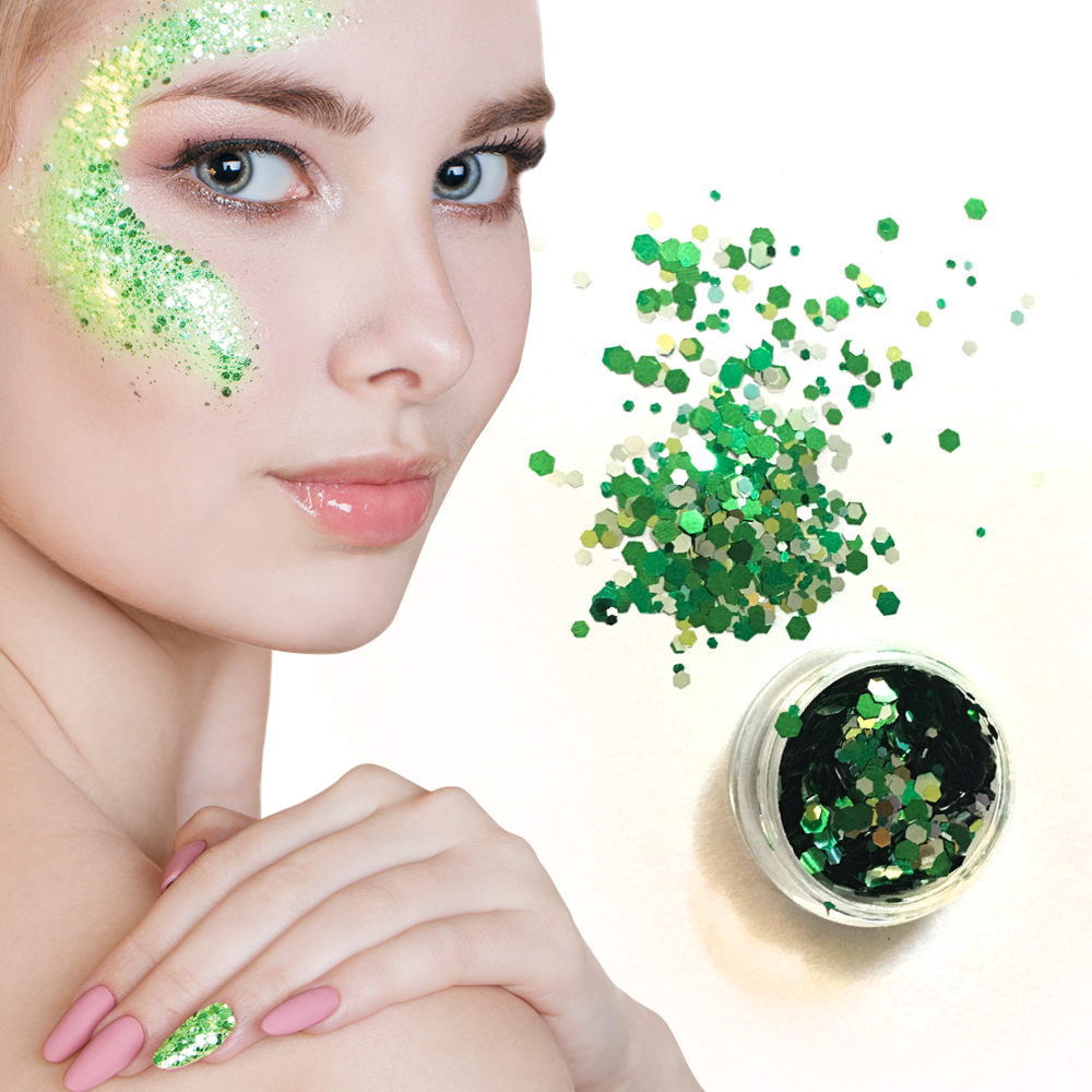 My Wholesale Warehouse - Vente Paillettes pour le corps - Paillettes grossières Licorne Sirène 2 g7