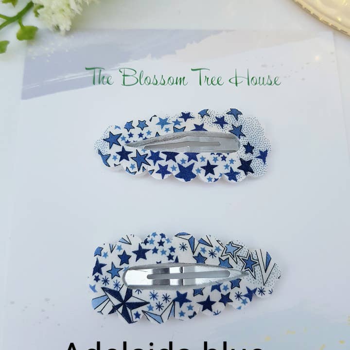 The Blossom Tree House – wholesale Hair clip – Child – Liberty of London fabric hair clips