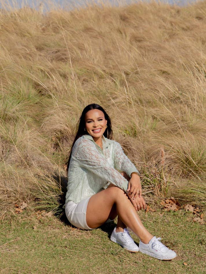 Kathryn Classique Boutonnée, Dentelle Menthe pour la vente par GRACE+EMMA by Southern Grace