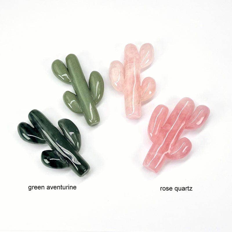 Rock Paradise - Wholesale Spiritual Stone/Crystal - Crystal Cactus - Carved Stone0