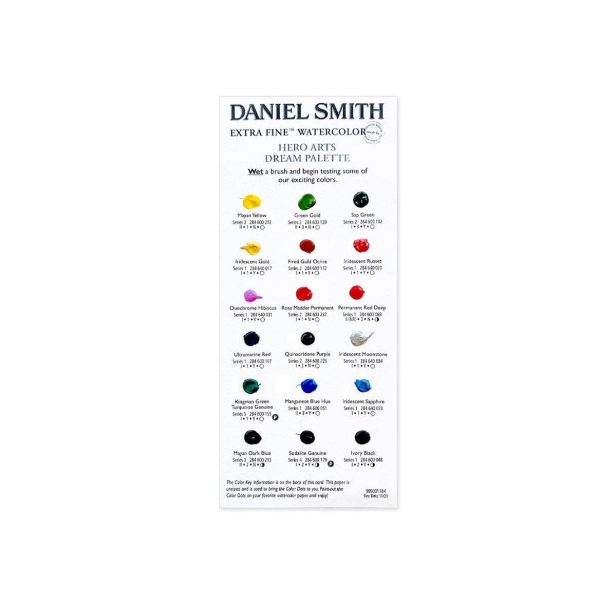 Hero Arts + Spellbinders Wholesale - Wholesale Watercolor Paint - Hero Arts Daniel Smith Watercolor Dot Dream Palette