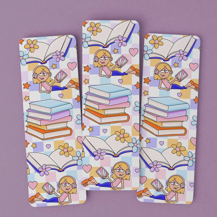 Bookmark Lizzie Book Lover for wholesale by Sonny Rising