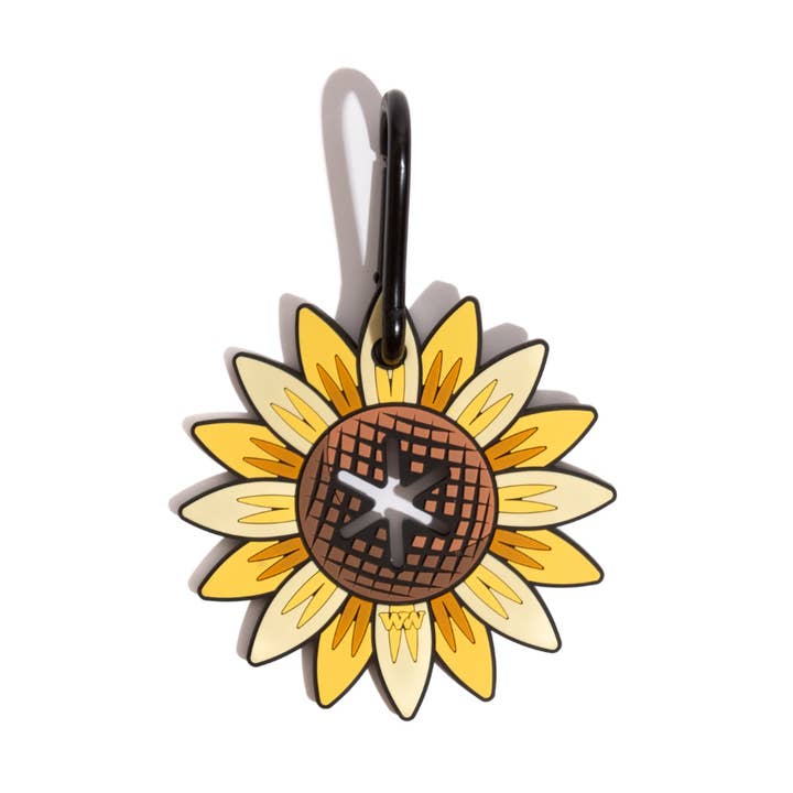 Sunflower Poopy Loop® Used Dog Waste Bag Holder for wholesale by Woof & Wonder