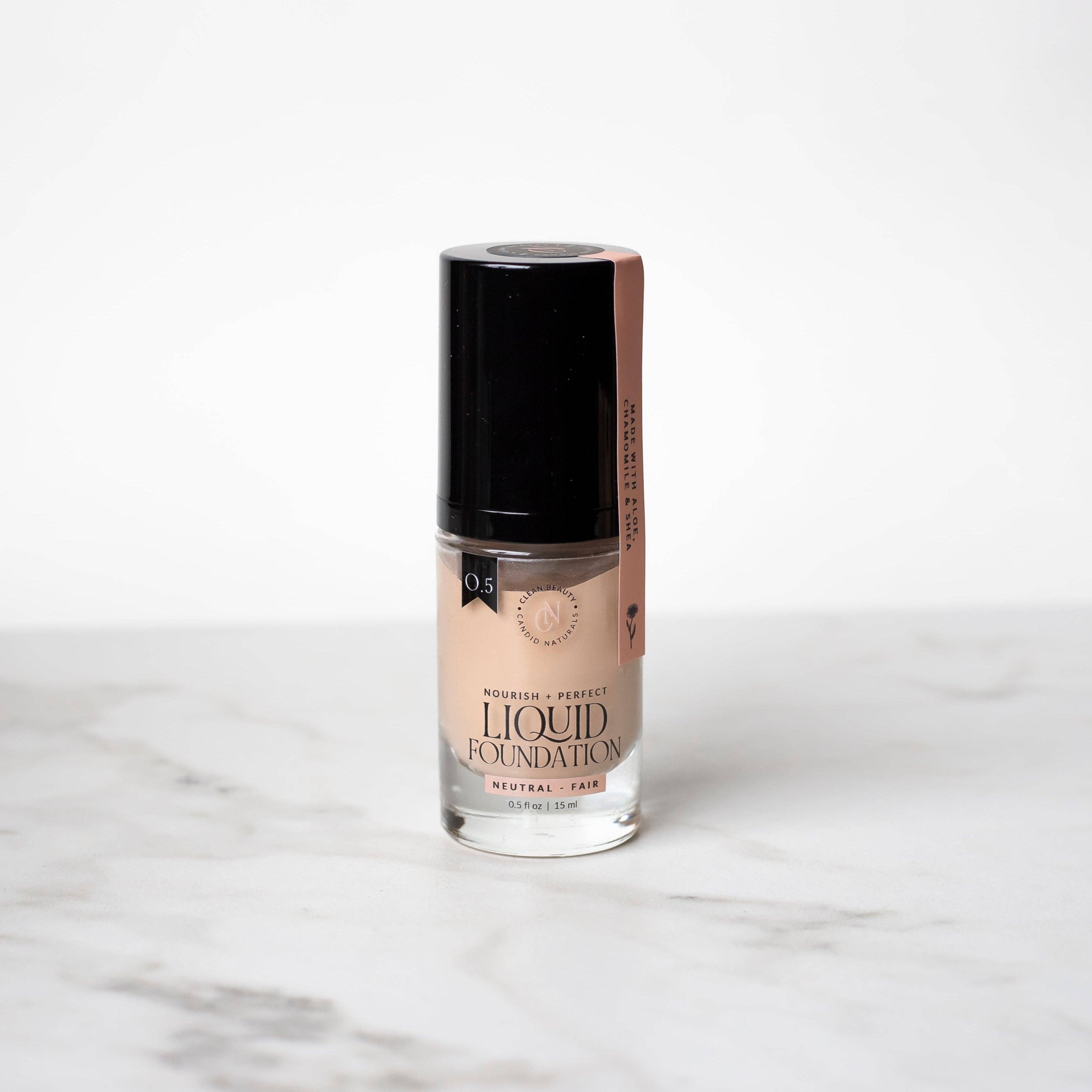 Candid Naturals - Wholesale Foundation - Natural Liquid Foundation | Nourish + Perfect1
