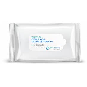 Bactitox disinfection wipes for surfaces 80% 20pcs for wholesale by Bactitox