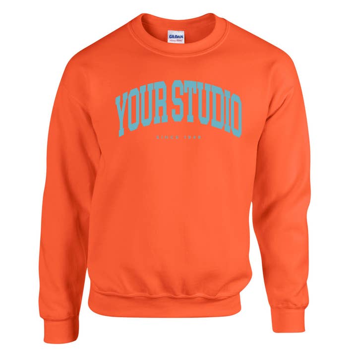 Faith & Life Christian Brands - Wholesale Graphic Sweatshirt - Women's - Custom Pilates Studio Personalized Crewneck Sweatshirt20