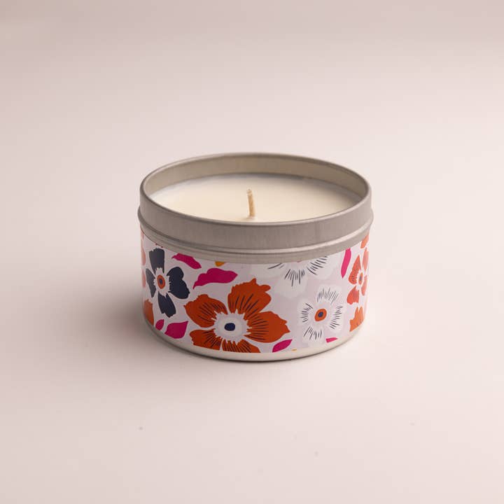 Buttercupp Candles - Wholesale Jar/Filled Candle - Summer Mimosa| Tin Candles | Â Summer Soy Candle | Soy Wax