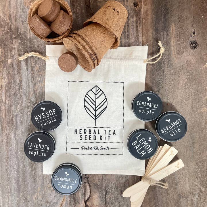 Decker Rd. Seeds - Wholesale Plant Seeds - Herbal Tea Garden Kit4