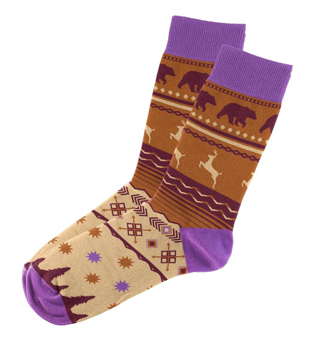 Smithco Distributing – Meias com sola - Unissexo por atacado – Sillies Socks Outdoor - Meias Divertidas Novelty, Padrões Únicos23