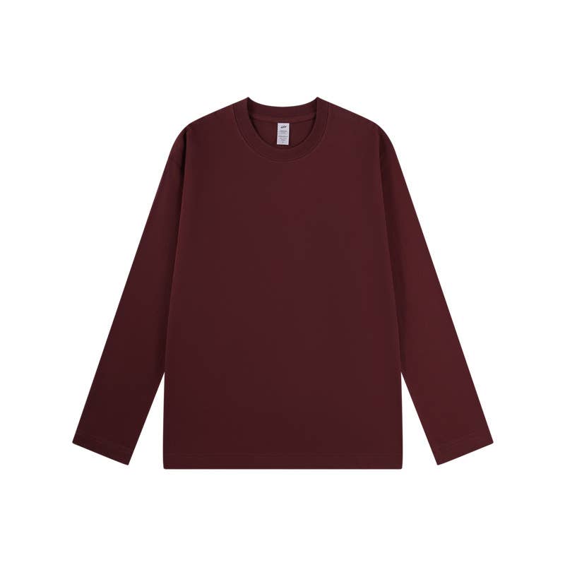 Rosa Clothing - Wholesale T-Shirt - Women's - Essential basic everyday cotton crewneck t-shirt long sleeve9