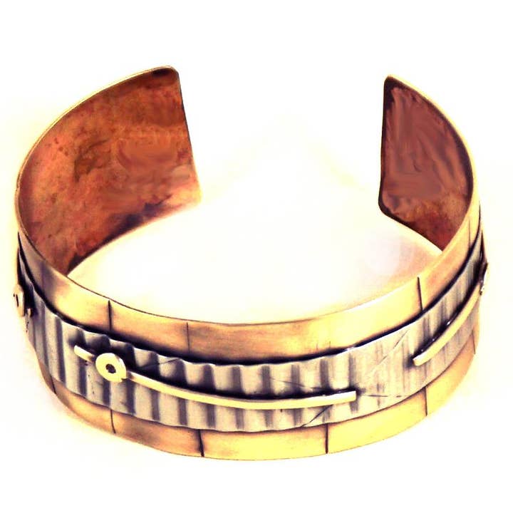 Pulseira Punho em Latão e Níquel por atacado de Whitney Designs Ltd.