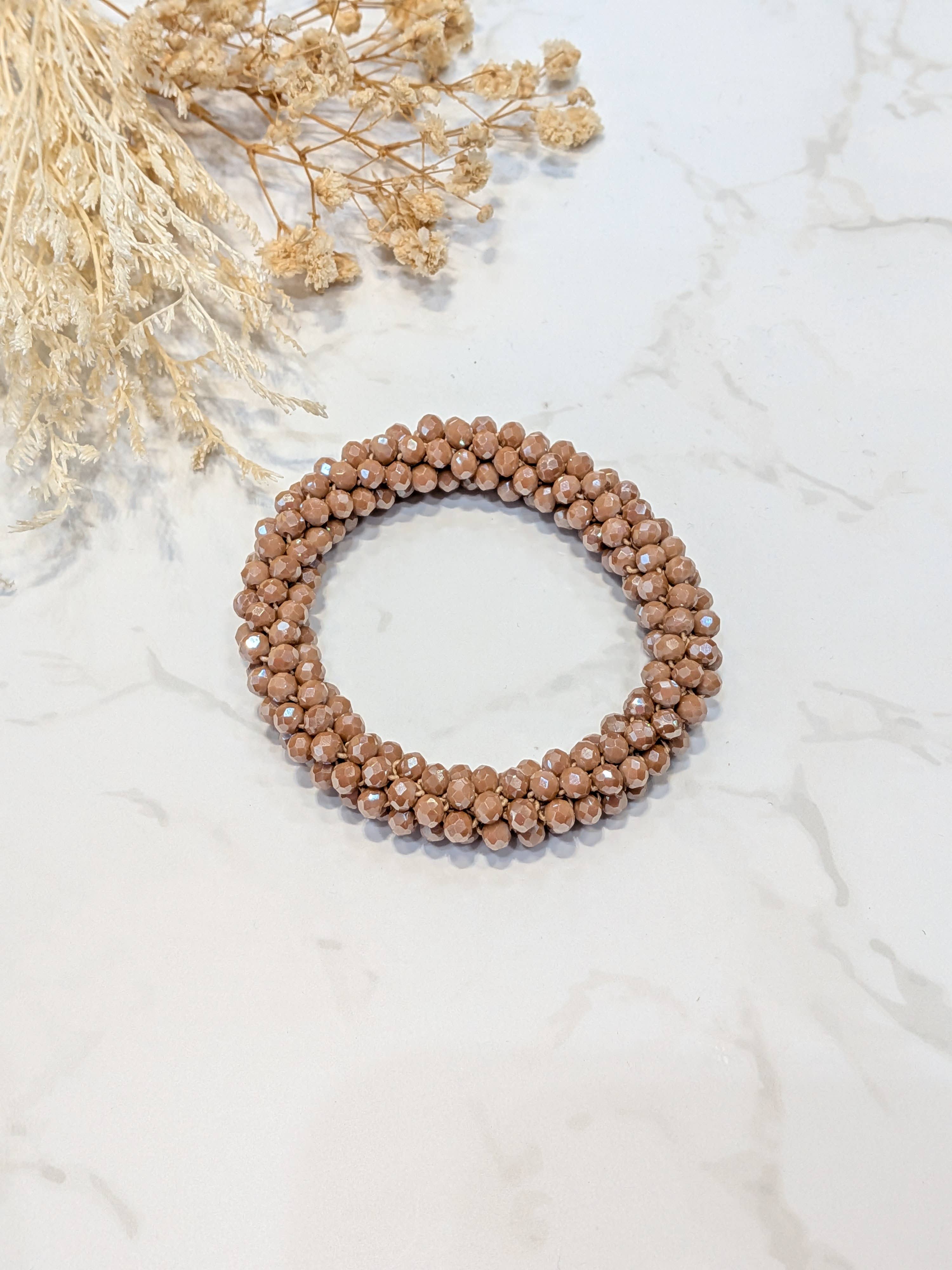 LOLO & YAYA - Wholesale Link & Chain Bracelet - Red-tone crystal effect bracelet17