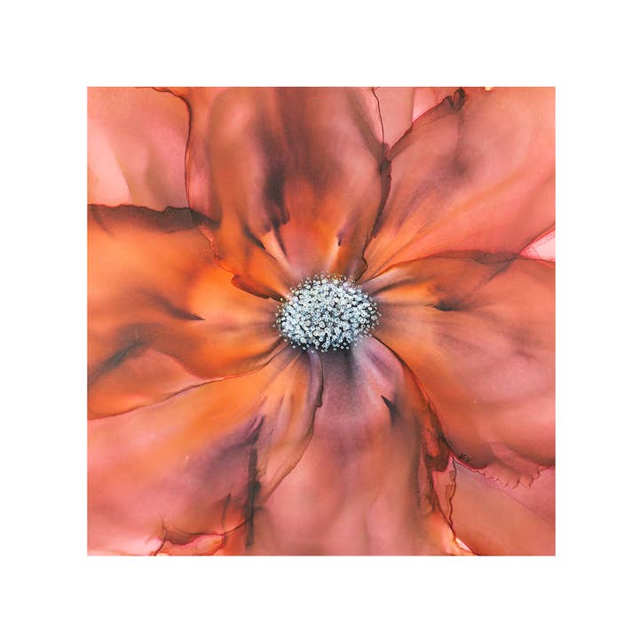 Blue on Blue by Kristine VanderSchaaff for wholesale by Red Dog Master Prints