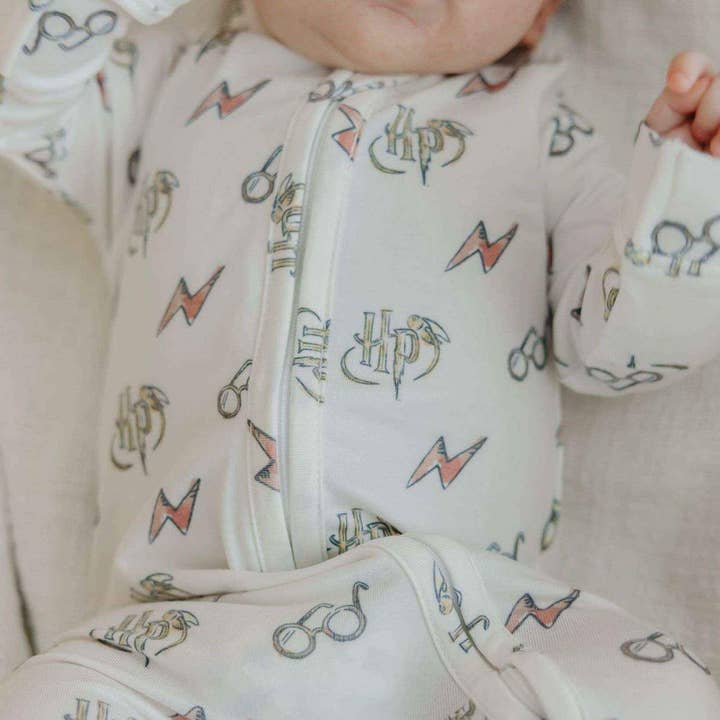 Copper Pearl - Wholesale Sleepsuit - Baby - Zip-Up Footie Pajama - Harry Potter2
