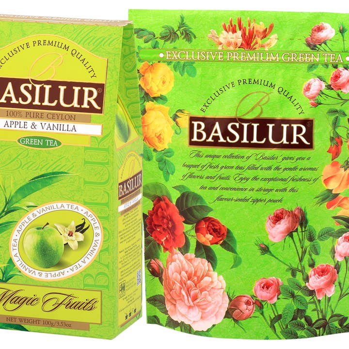 Apple & Vanilla 100g for wholesale by Basilur Benelux Premium Tea