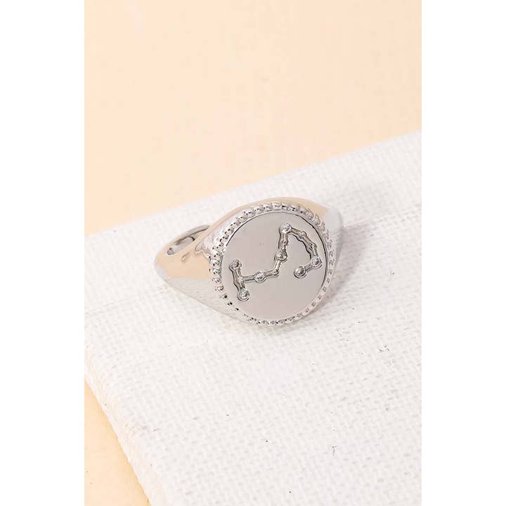 PRATA Anel Constelação de Escorpião para venda a revendedores na Faire