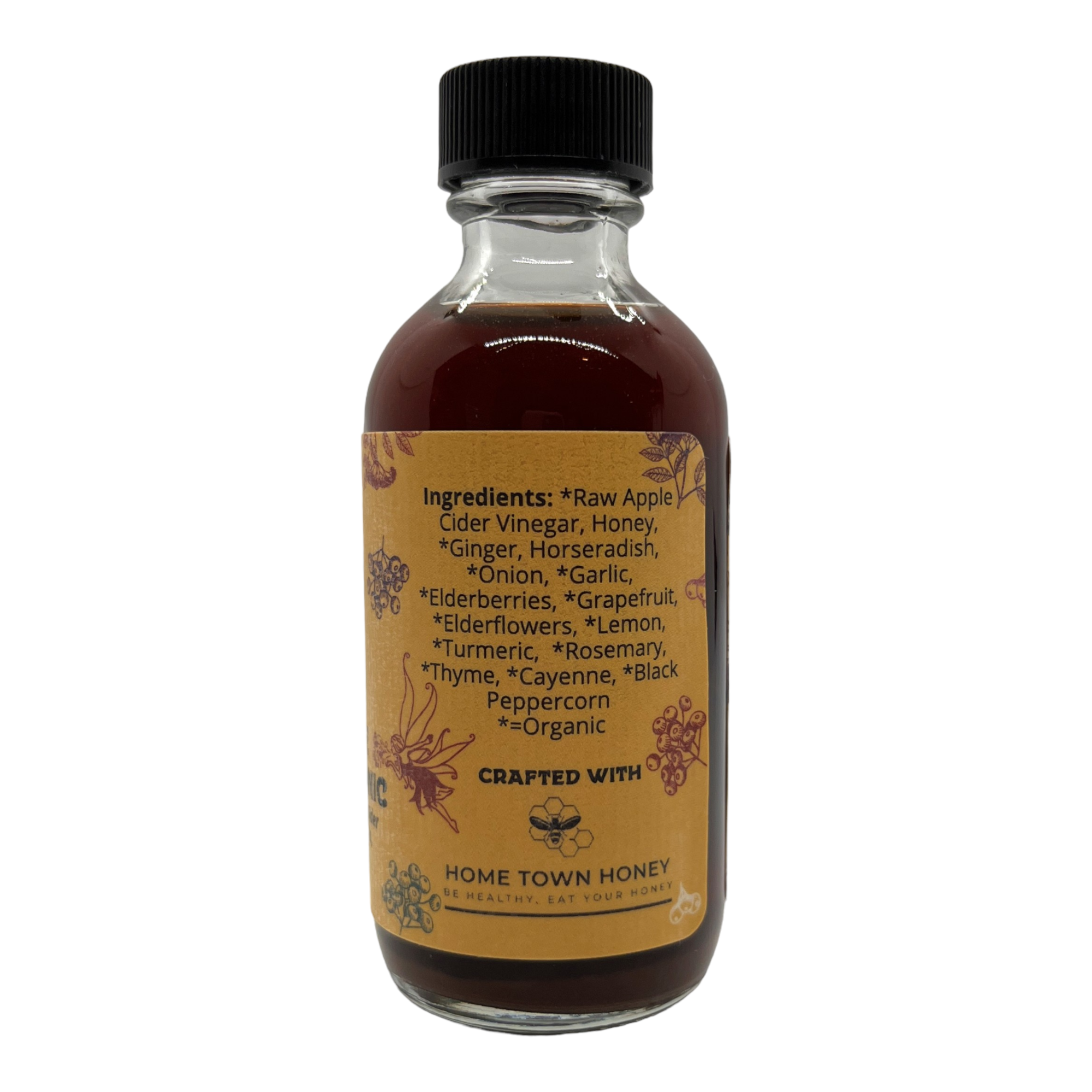My Elderberry Fairy - Wholesale Wellness Juice/Tonic - Elder-Fire Fire Cider Tonic (2 oz)1