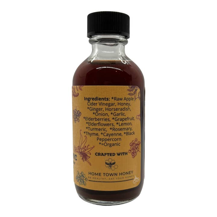 My Elderberry Fairy - Wholesale Wellness Juice/Tonic - Elder-Fire Fire Cider Tonic (2 oz)1