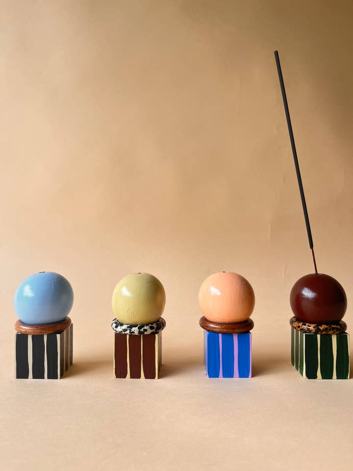 Suporte de Incenso em Madeira - CERCEAU por atacado de R-KI-TEKT