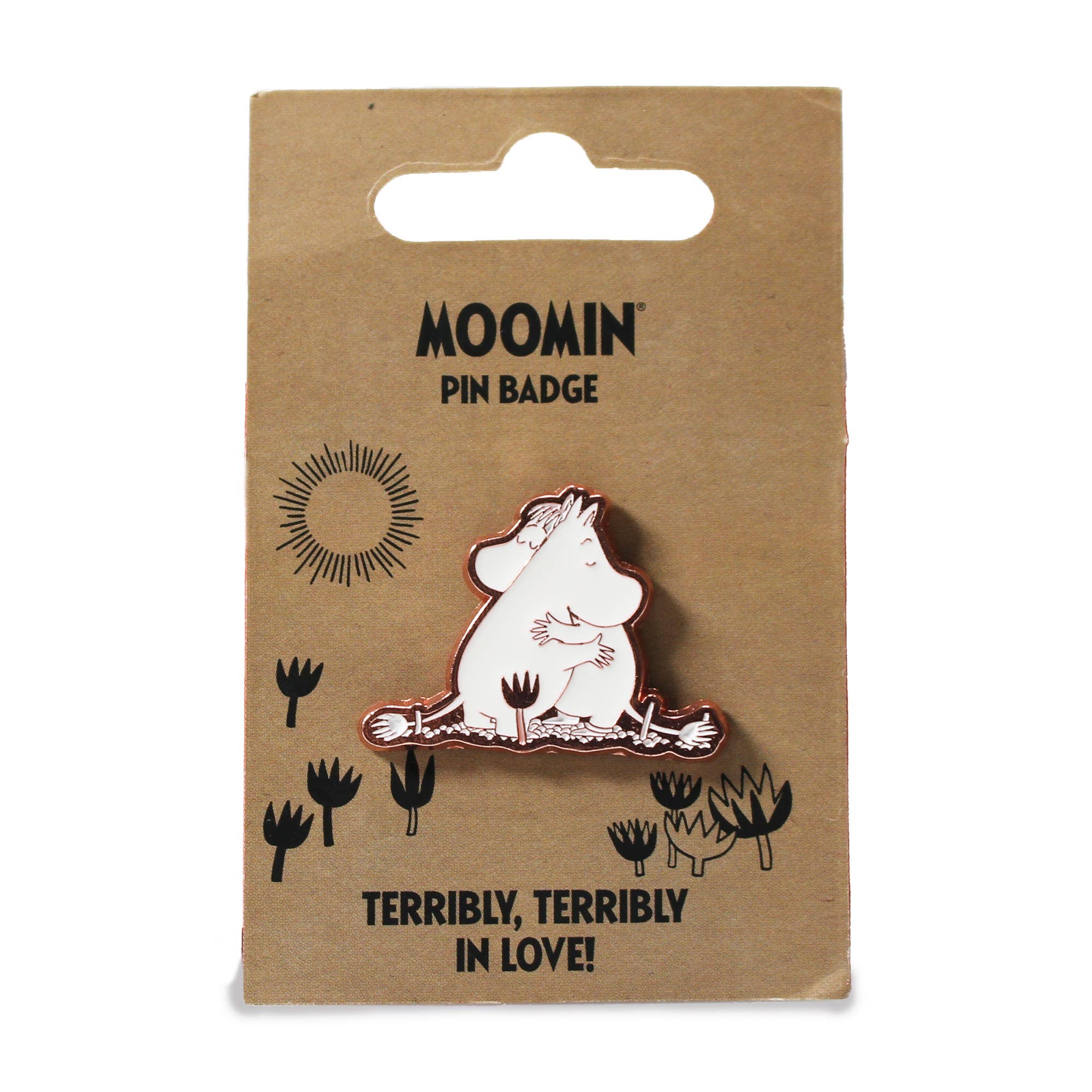Half Moon Bay - Wholesale Lapel Pin/Button - Metal Pin Badge Moomin Hug1
