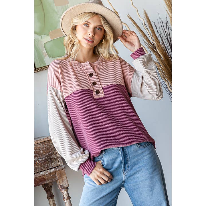 Color Block Button Front Top T5658 and other Purchase Wholesale color block button down. Free Returns & Net 60 Terms on Faire trending on Faire.