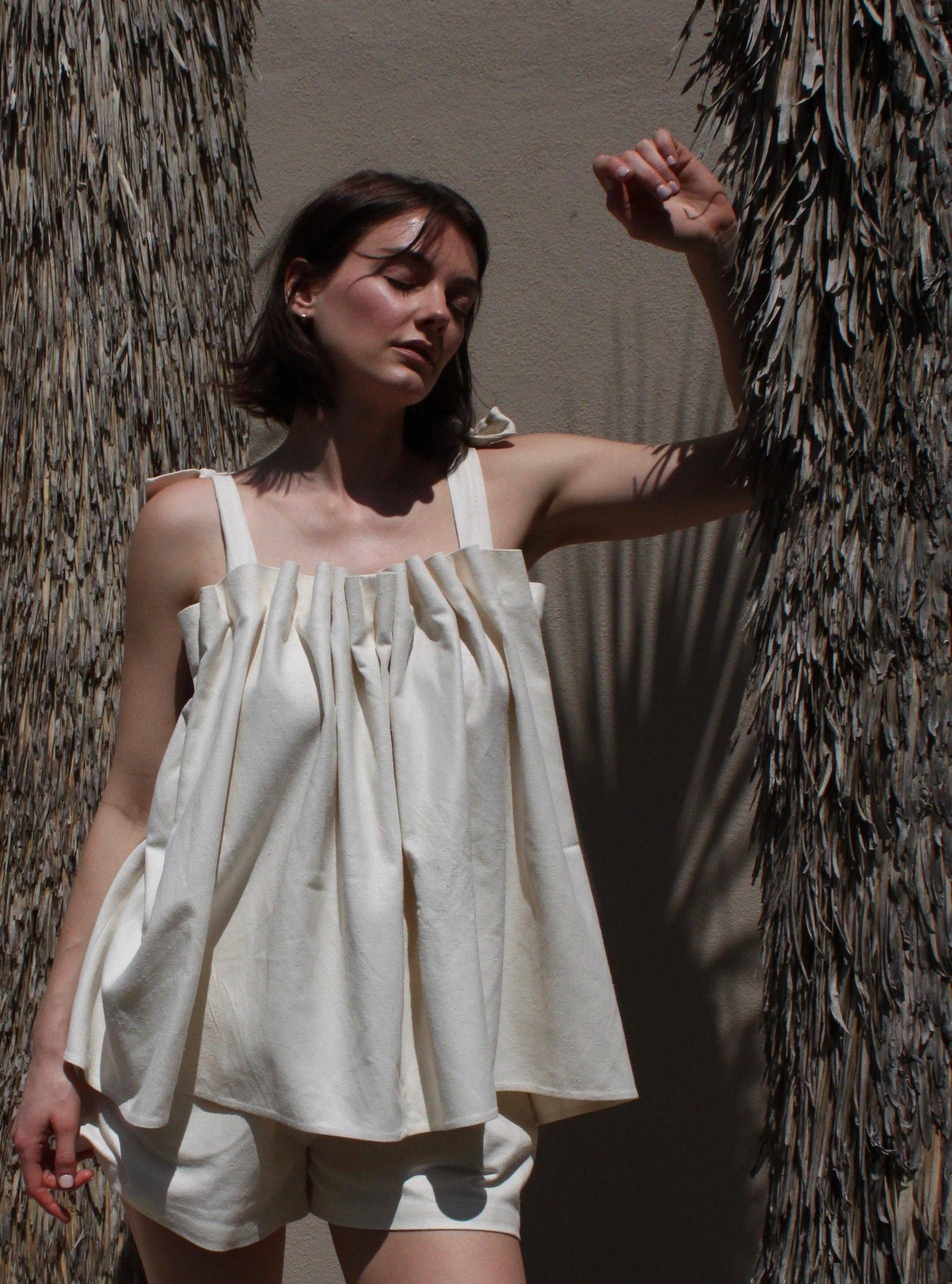 Na Nin – Blusa - Mulher por atacado – Top Toni Tecido em Seda7