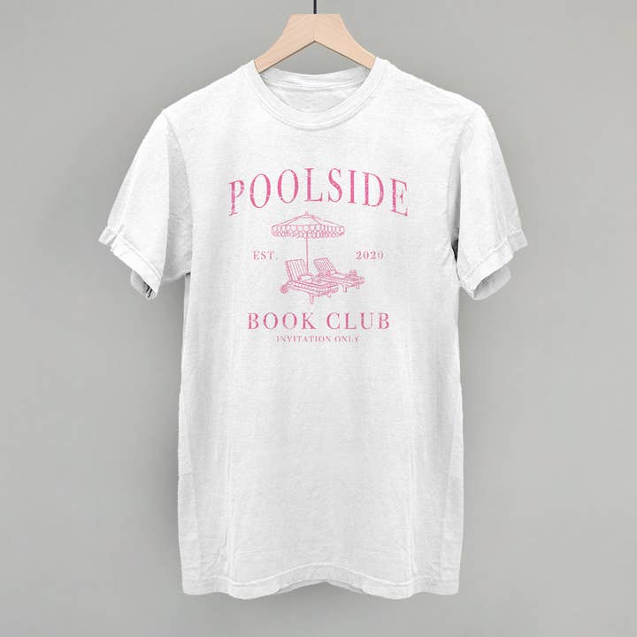 Ivy + Cloth - Wholesale Screen Printed T-Shirt - Women's - Poolside Book Club