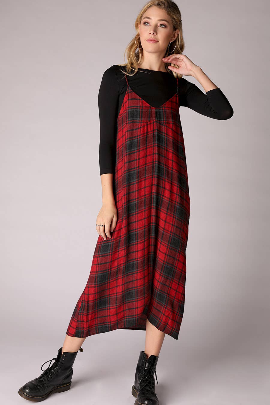 NIKIBIKI - Wholesale Knit Top - Women's - NS5423H - 3/4 Sleeve Crew Neck Top8